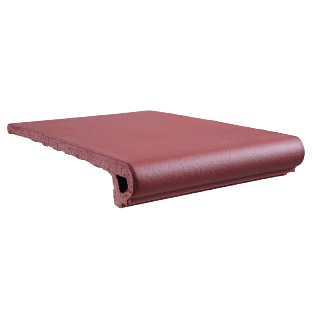 Фронтальная ступень Canada gres Natura 018 Red 244×330x18 мм (фото 1)