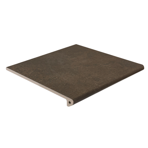 Фронтальная ступень Exagres Petra 345 Brown 330×330×12 мм