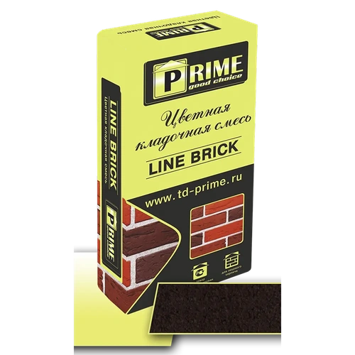 Кладочная смесь Prime Line Brick Шоколадная 25 кг