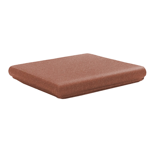 Угловая ступень Canada gres Natura 018 Red 330×330x18 мм