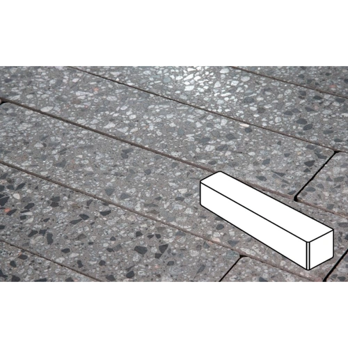 Плитка тротуарная Готика City, Granite FINO, Ригель, Галенит, 360*80*80 мм