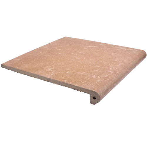 Фронтальная ступень Exagres Stone Peldano Brown 330×330×14 мм