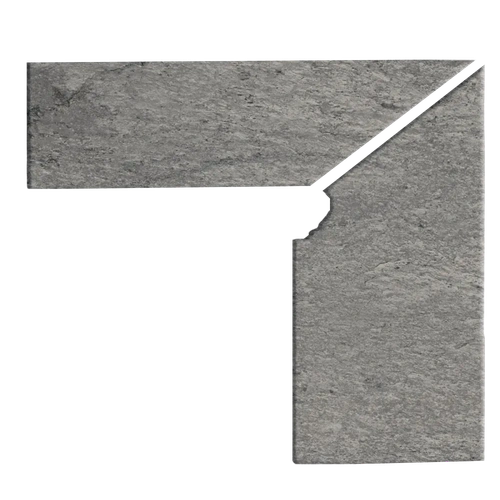 Угловая ступенька Gresmanc Tui Zanquin Recto Dch. 305×270×8,6 мм (левая/правая)