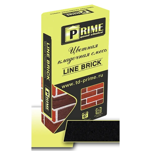 Кладочная смесь Prime Line Brick Черная 25 кг