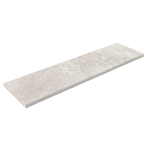 Фронтальная ступень Kerastep Crosscut 1026 Pearl полная 1200×330×24 мм