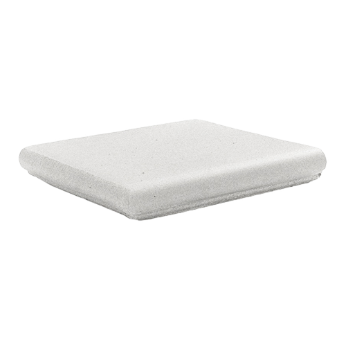Угловая ступень Canada gres Natura 012 White 330×330x18 мм