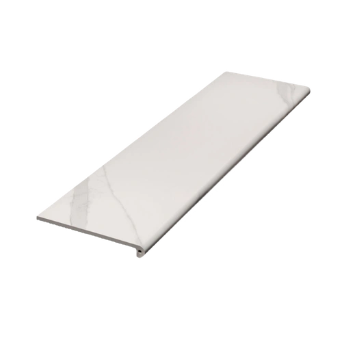 Фронтальная ступень Exagres Silk Peldano ML Statuario Calipso Matt 1200x330×15 мм