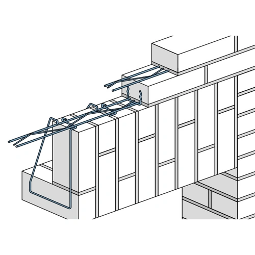 Комбинированная перемычка Baut в полтора кирпича