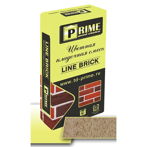 Кладочная смесь Prime Line Brick Бежевая 25 кг